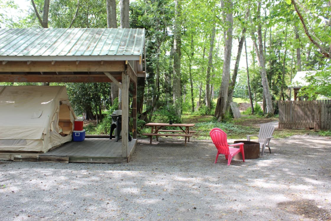 Group Camping At Cedar Star Ranch