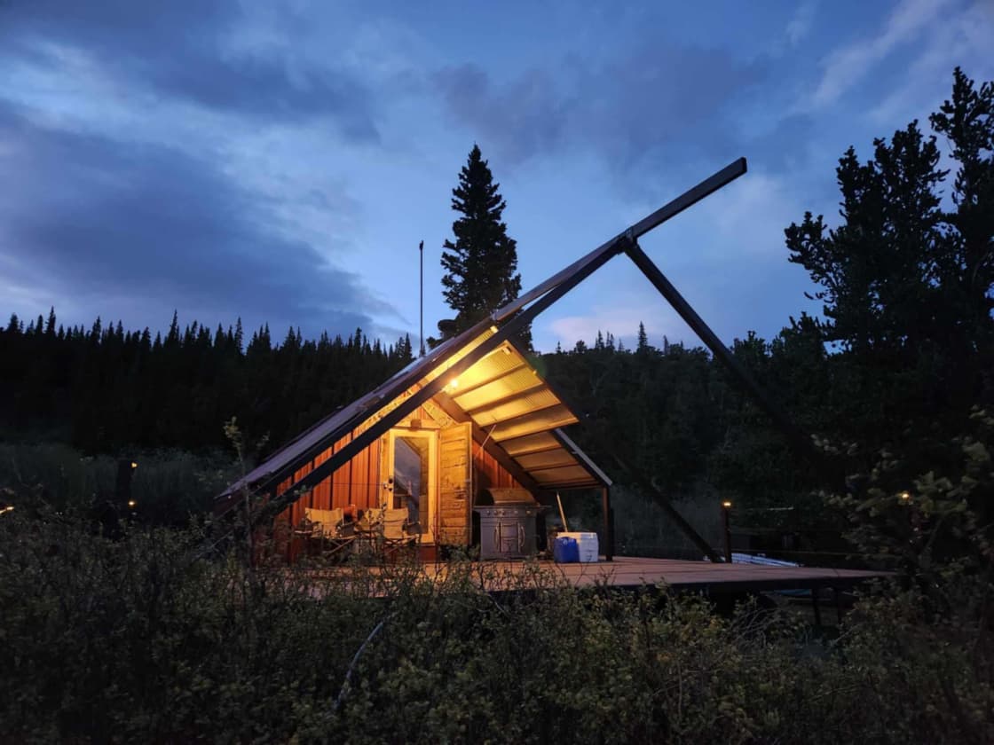 Meadow Hot Springs Glamping Cabin