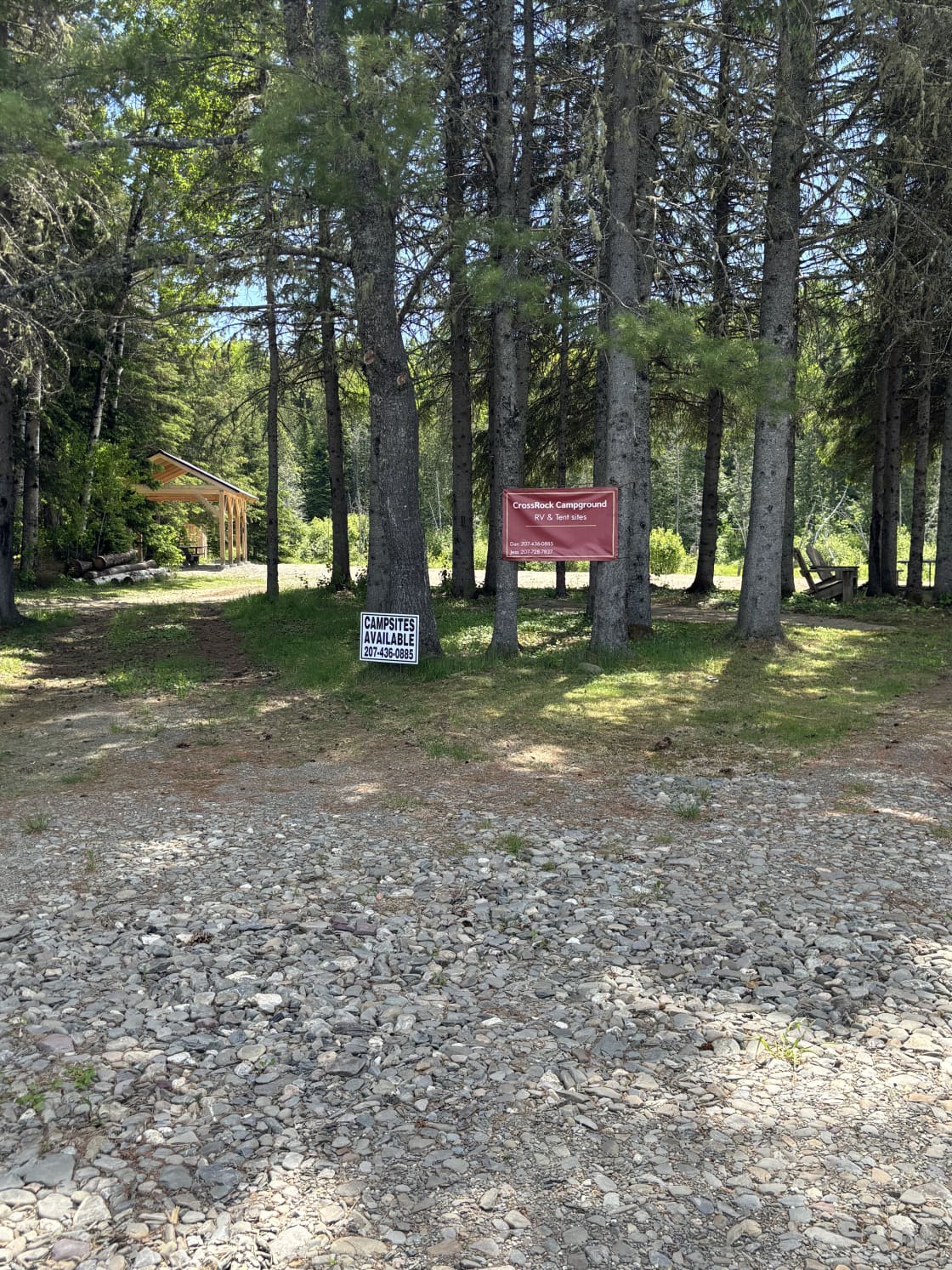 Allagash, CrossRock Campground - Hipcamp in Allagash, Maine