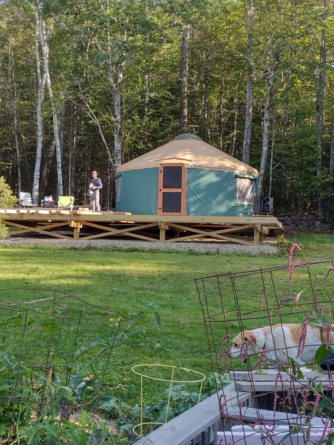Round Tuit: Quiet Yurt On A Hill
