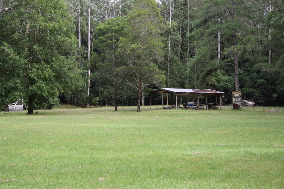 Main camp and shelter