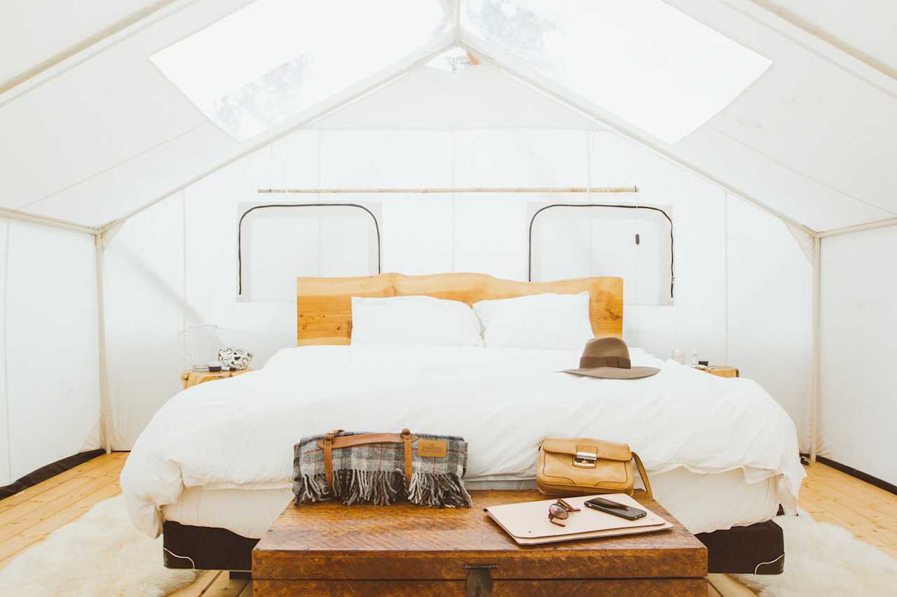 Glamping tents