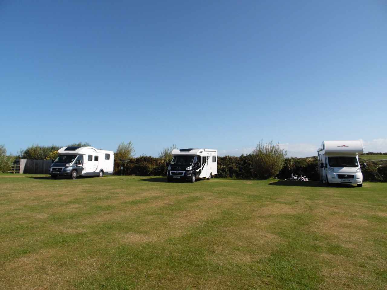 A camping and caravan site on the very tip of the beautiful Llyn Peninsula in North Wales.