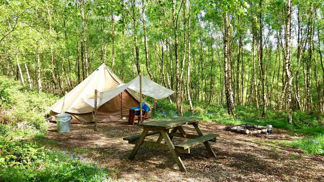 'Wild Glamping' Bell Tent