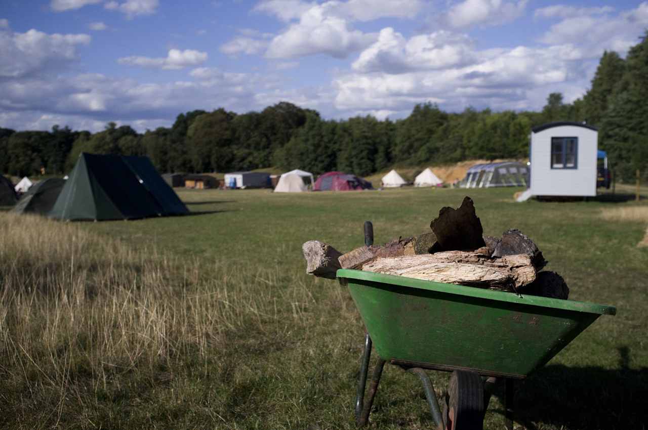 Simple Camping pitch