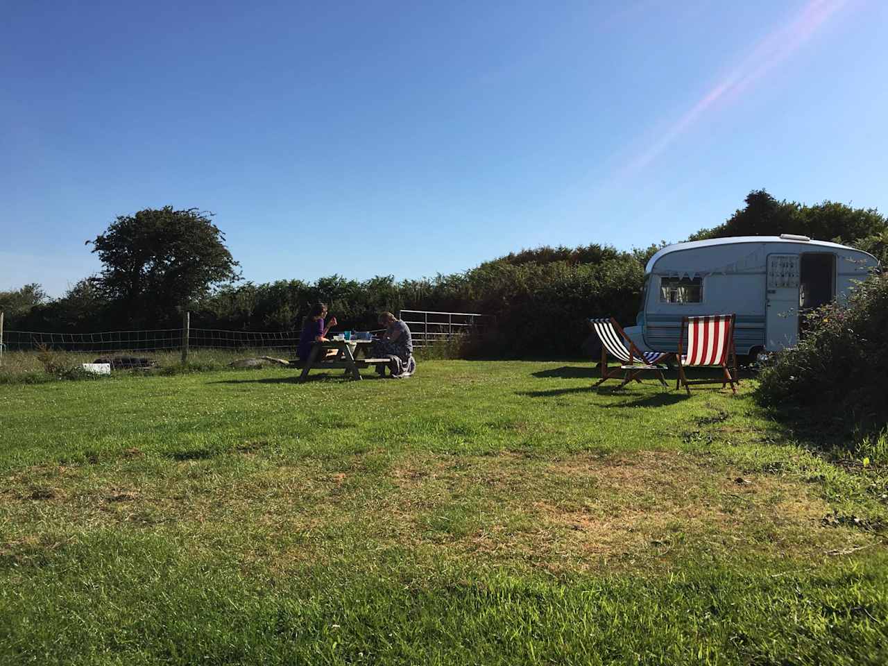 Dolly the vintage caravan