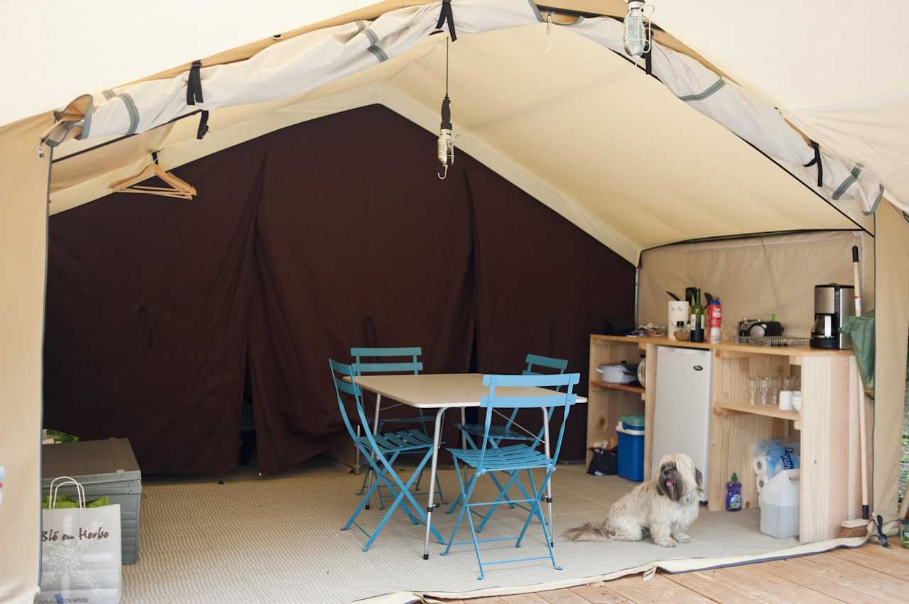 The Classic IV Wood & Canvas Tent - 4 pax