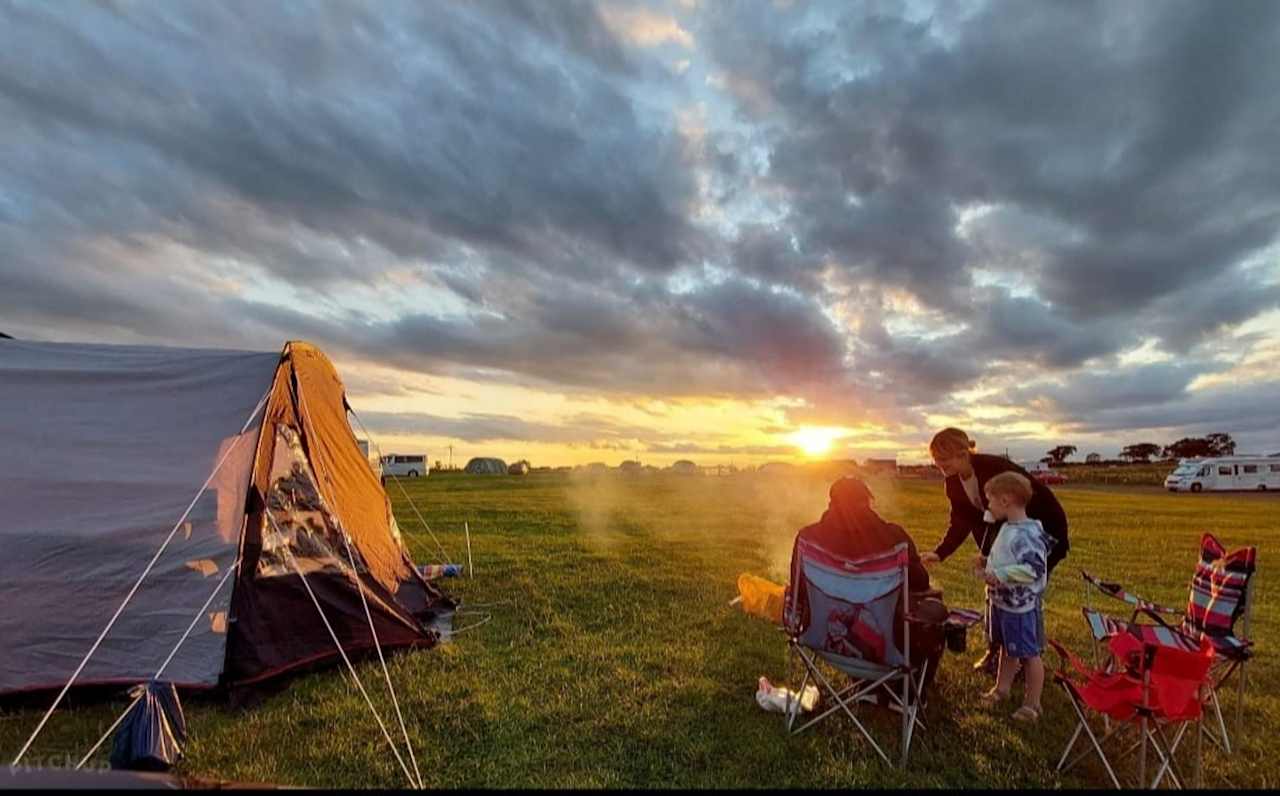 Camping at Cardewlees