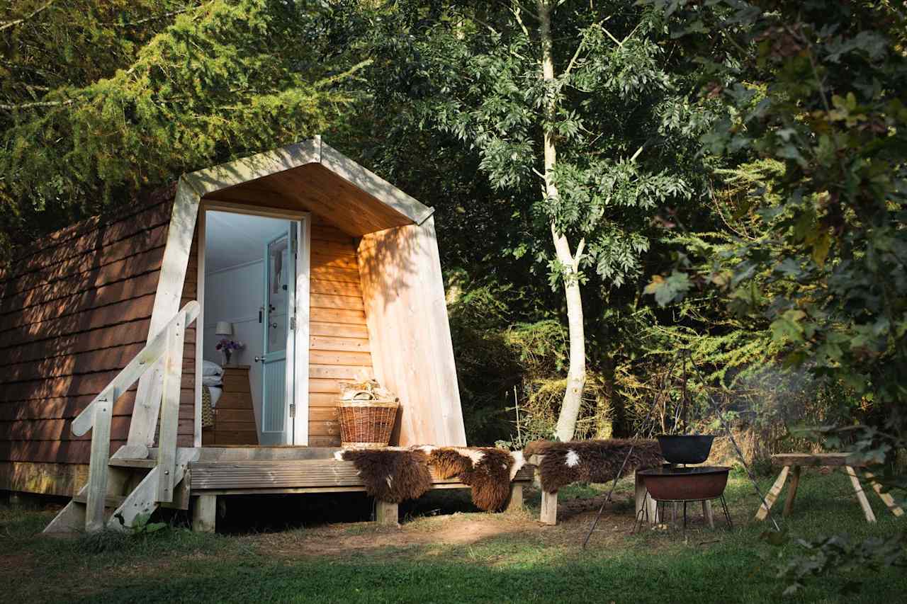 Glamping pods