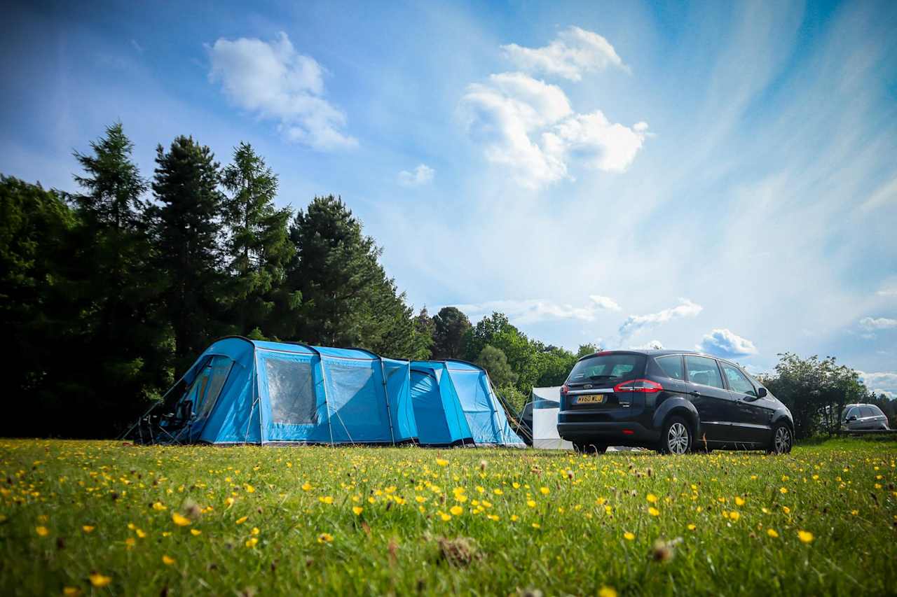 Tent camping