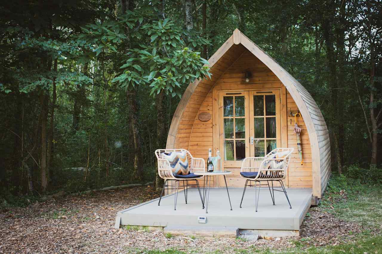 Glamping pods