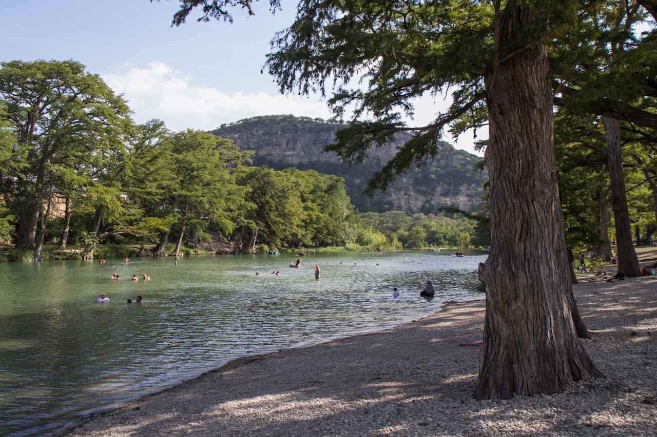 Frio River at Garner State Park