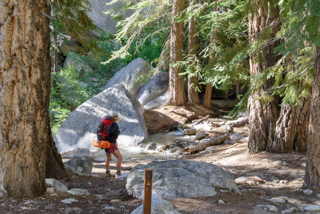 This walk-in backpackers campground is the perfect spot to acclimatize and stage your Whitney summit. Make sure to store all of your food and toiletries (including toothpaste) in the bear lockers & canisters. Whitney bears don't mess around!