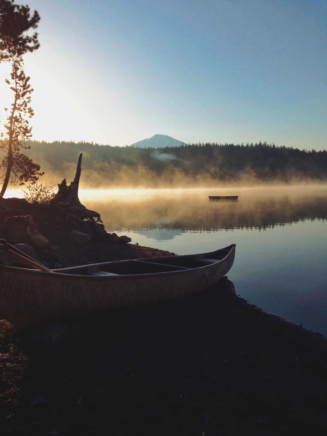 5am on Elk Lake