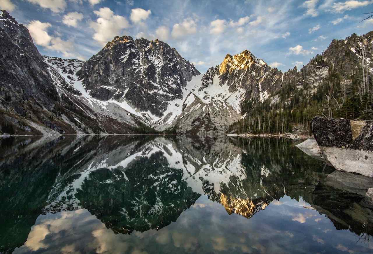 The trailhead for Colchuk lake is close by. If you're feeling adventurous, go experience the wonder of one of the prettiest alpine lakes in Washington! Overnight camping is permit regulated June 15 - October 15 but it's worth the trek for a glorious swim!