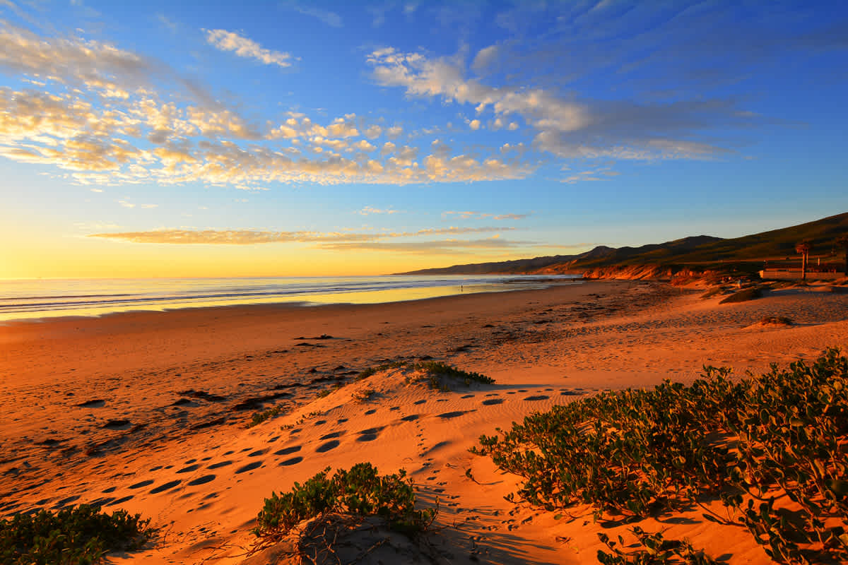 The sunset was spectacular. Plus days on the beach were so fun. Great time making sun castles and swimming around!