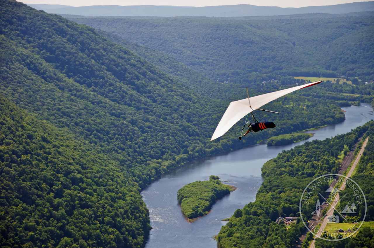 Check out Hyner View for some great views and Hang Gliding!