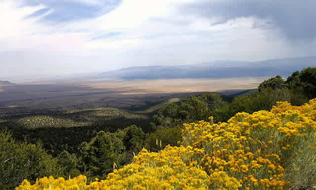 The road to Wheeler campground is so beautiful. Soft shoulder so you can't just pull over any old where.