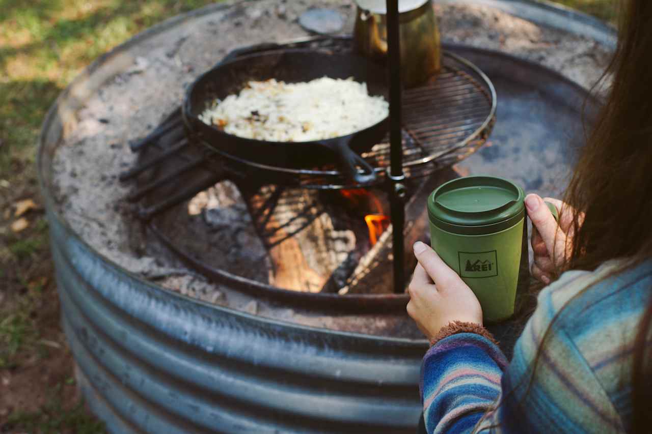 Camp breakfast is the best