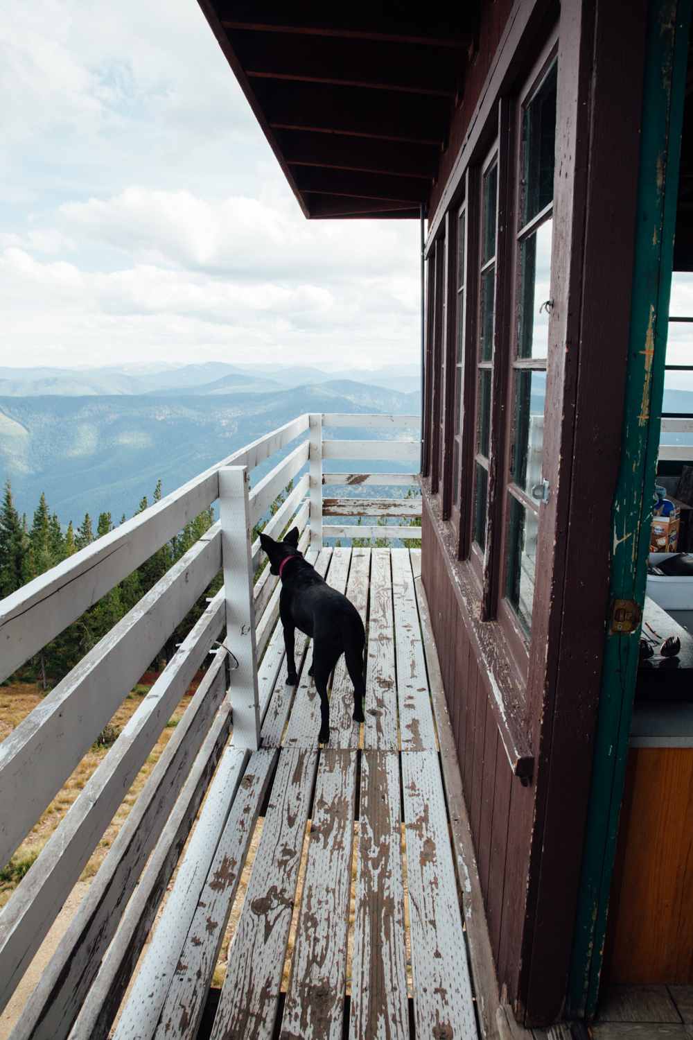 View of the deck