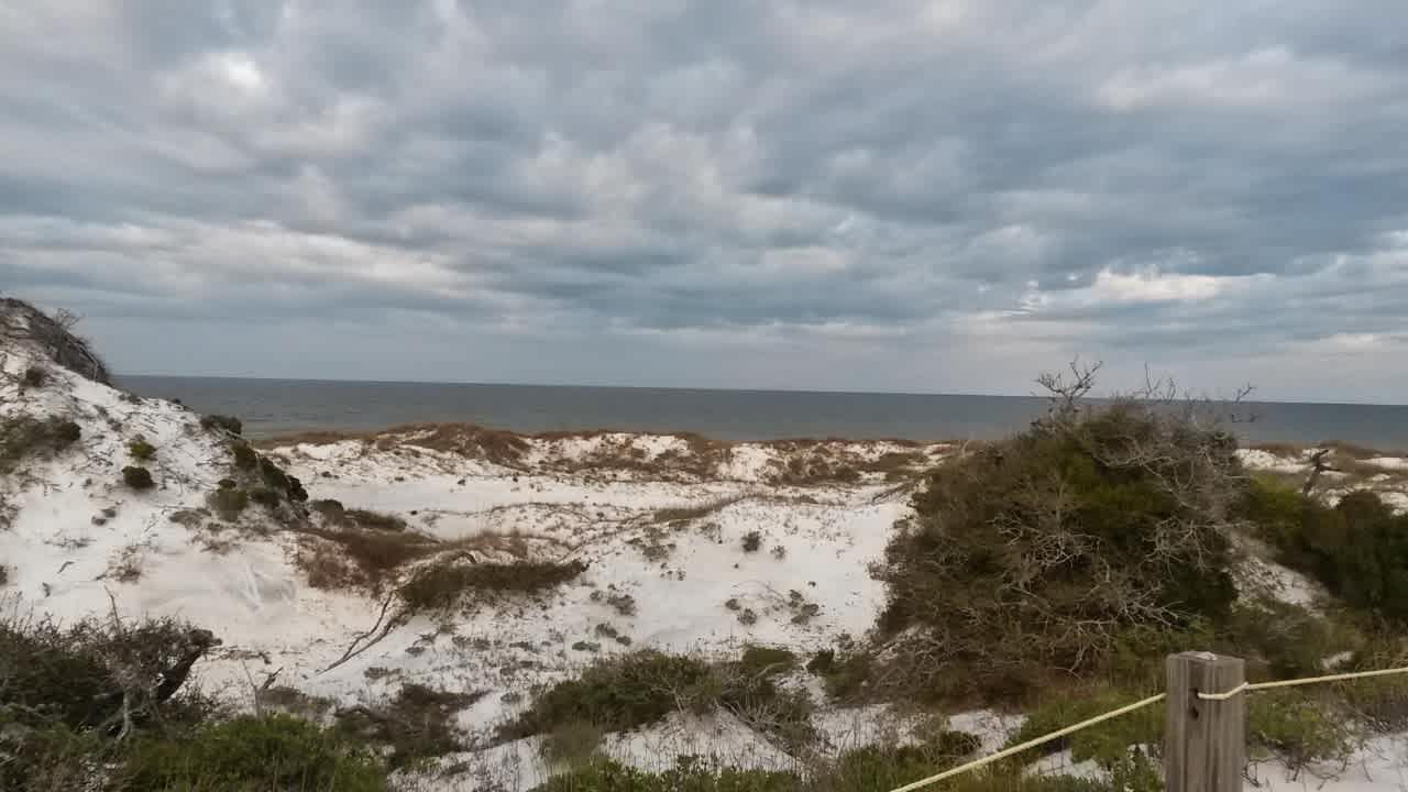 Beautiful dunes and miles secluded beach are just steps away!