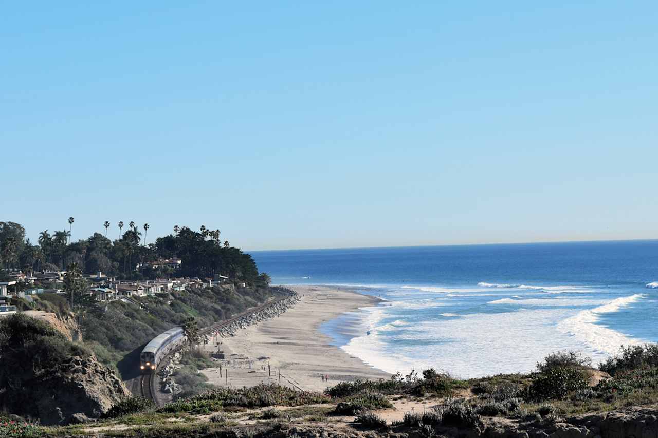 Classic view from San Clemente Campground.