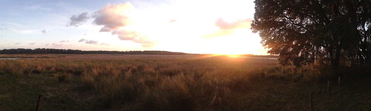 Hopkins Prairie near sunset