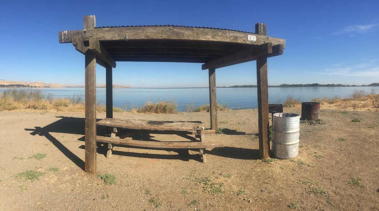 The primitive campsites are just about everything a campsite needs - table, grilll, fire pit, shade, wildlife, conveniently located near the I5 for those trips throughout California as a stopover 