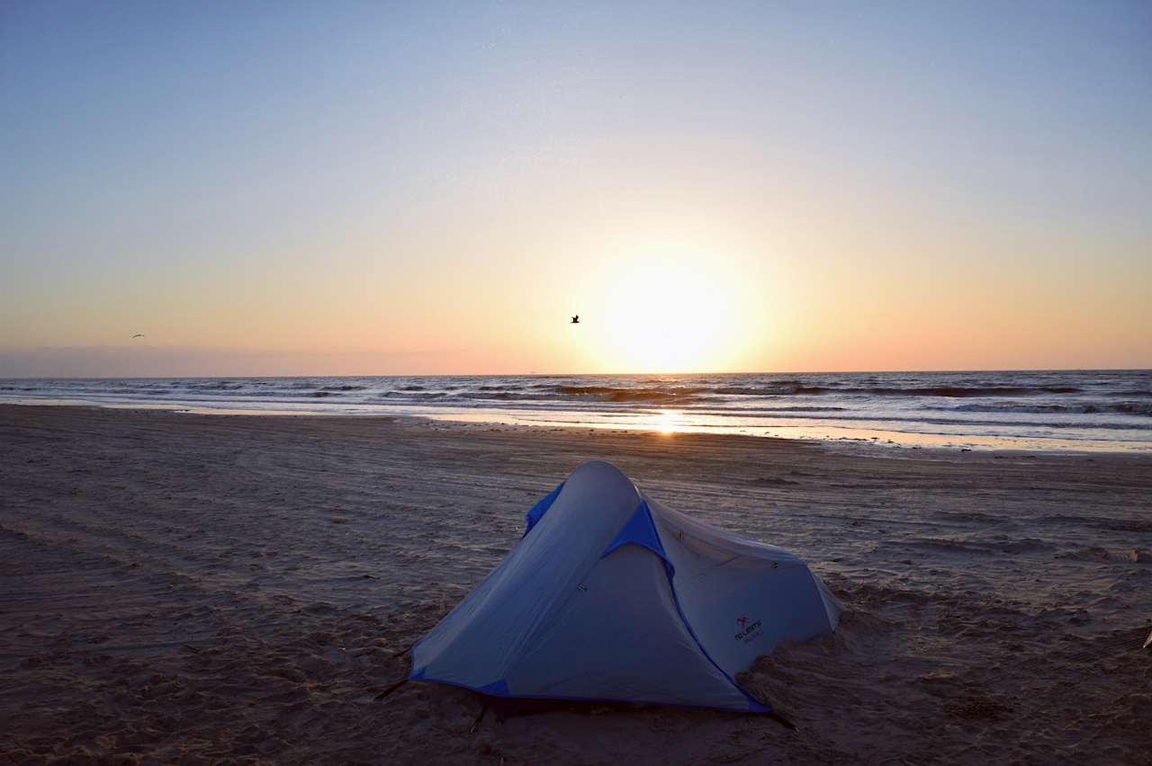 Galveston Island Beach Side Campground