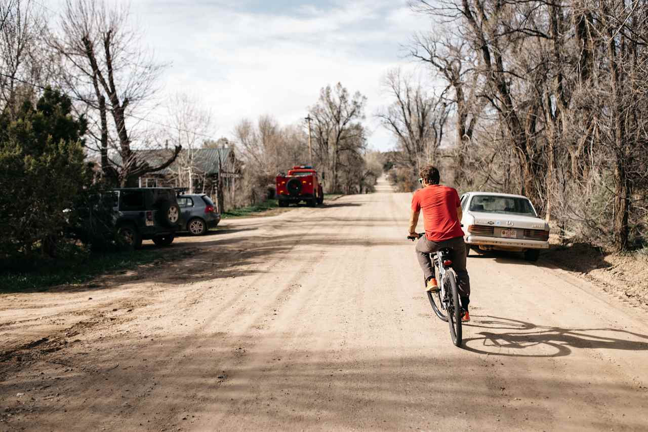 The road the property is on