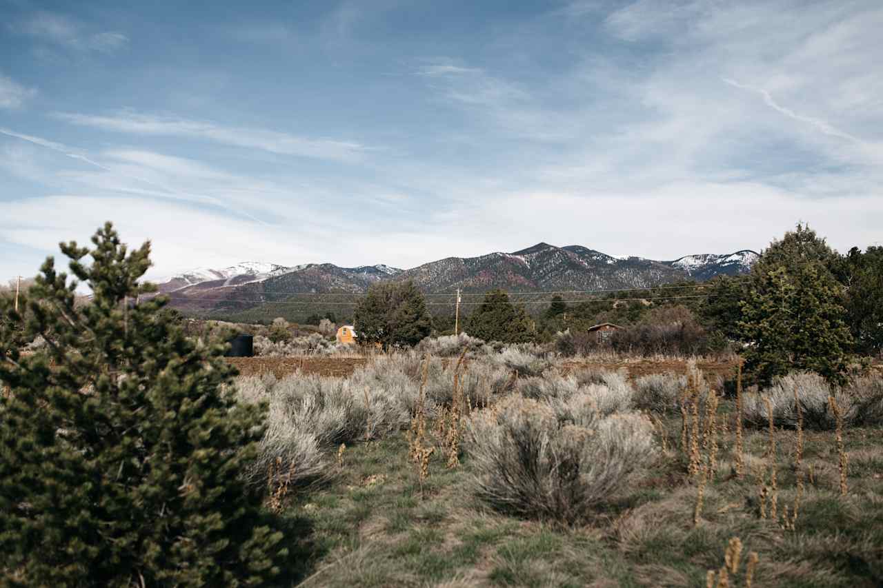 Views of the surrounding mountains