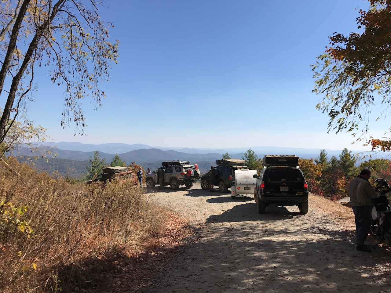 The Overlook - a stunning view and fantastic place to get some star gazing in. 