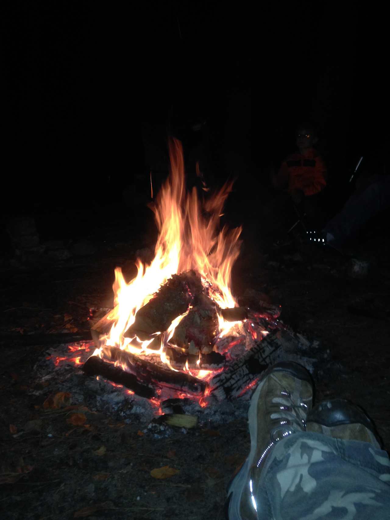 not much better than a campfire, by the lake, in the middle of a forest. pass the jar. ;-)