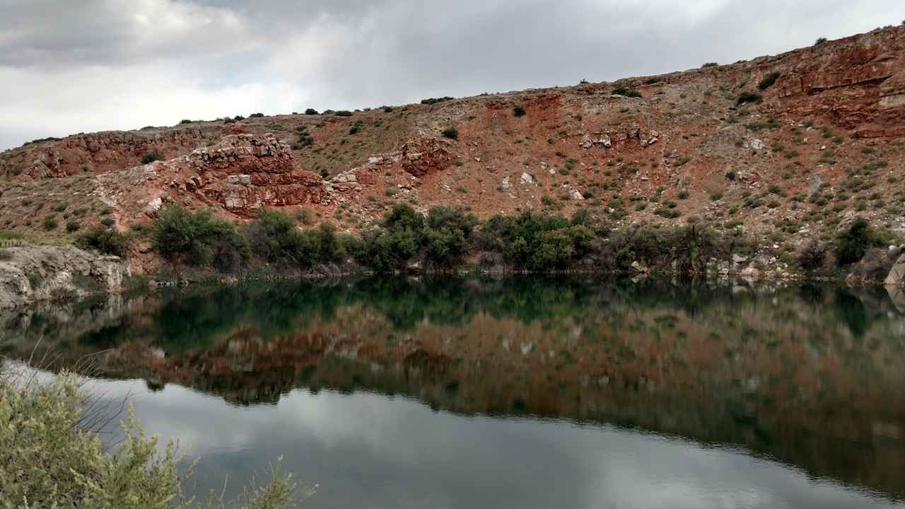 Early morning at one of the other lakes in the area.