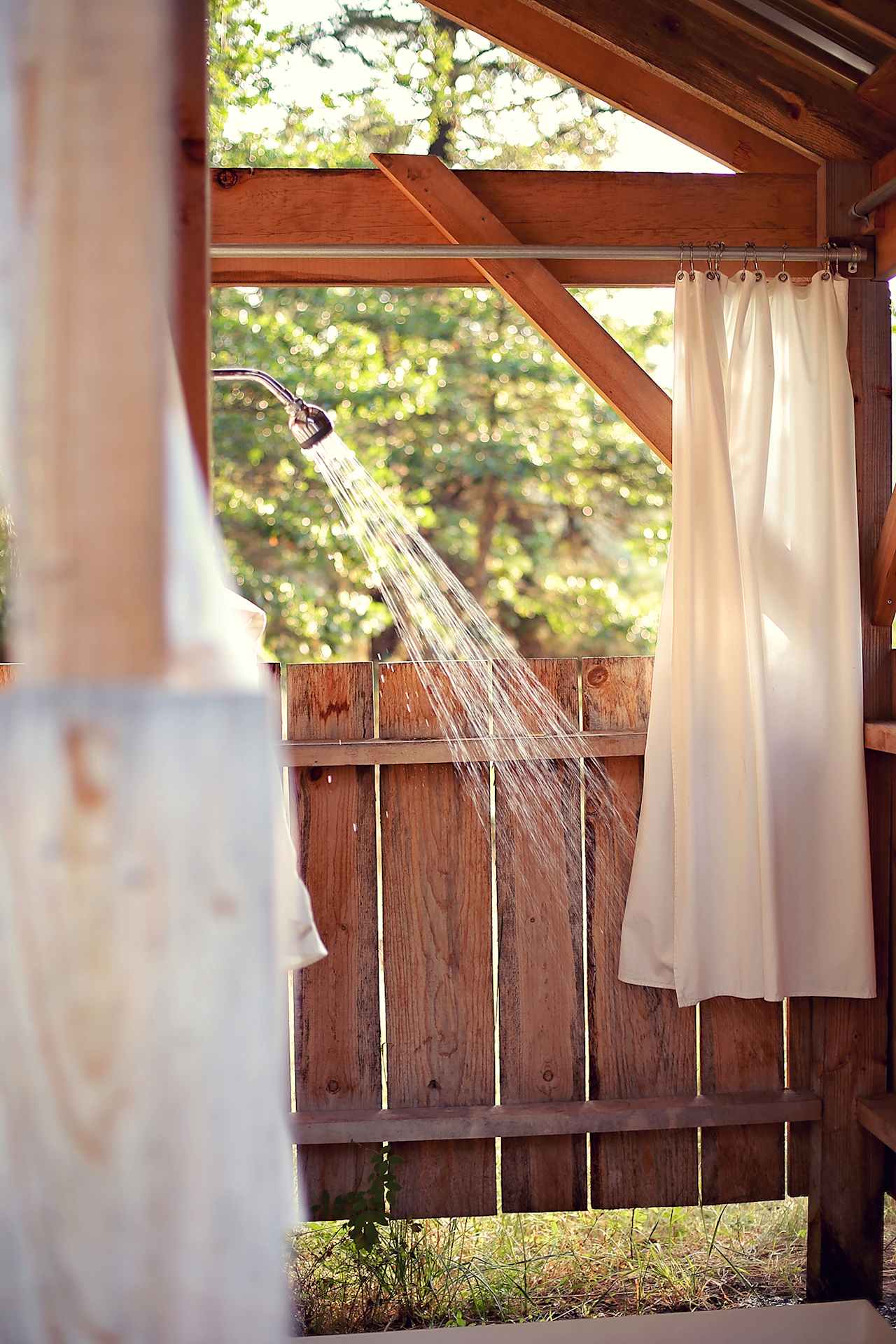 The outdoor shower was my favorite! 