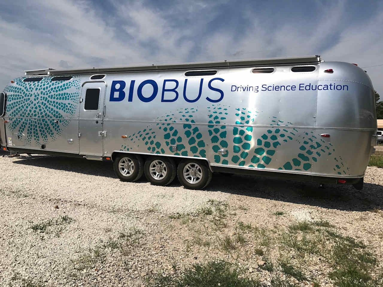 We had a visit from the Biobus as it made its way across the country to help teach kids science in New York!