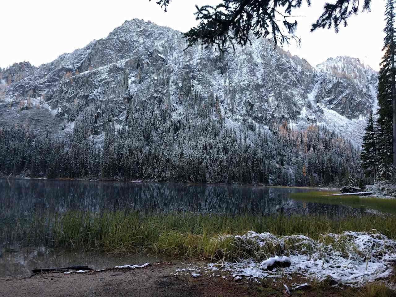 Mt. Stuart view from the camp ground