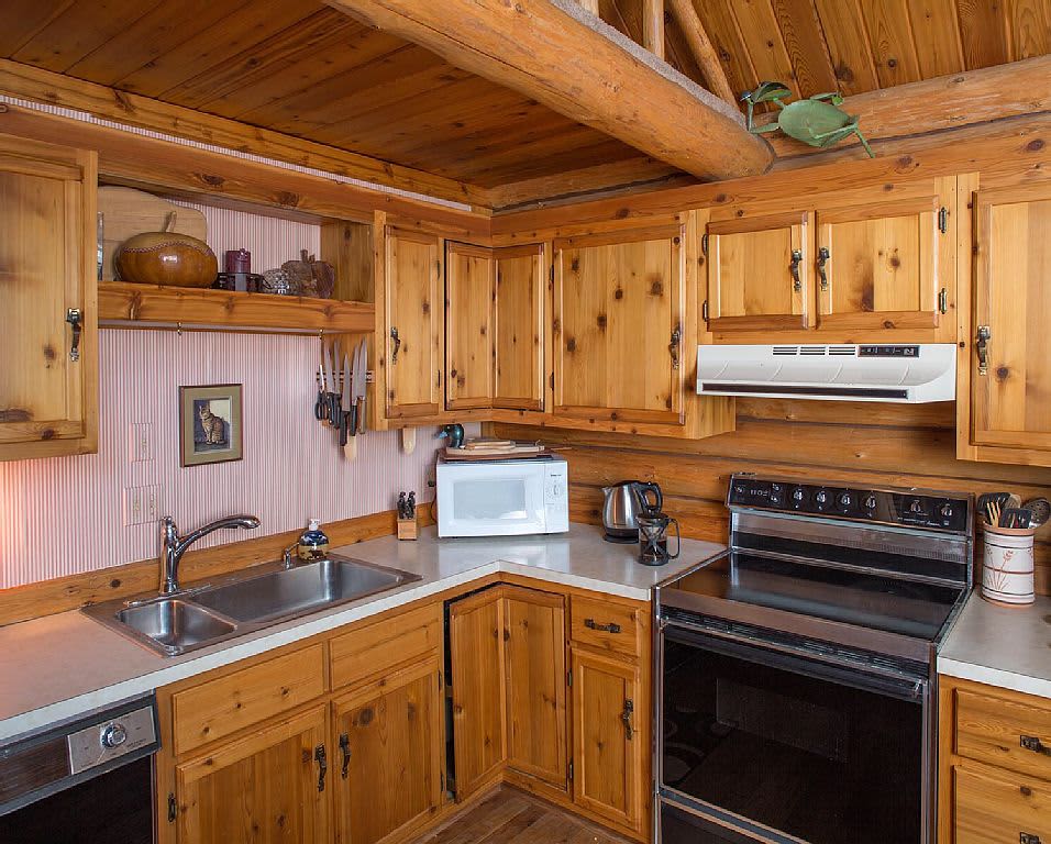 Fully stocked kitchen has a pan for every need