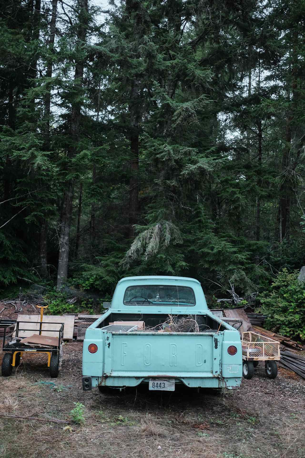 Many rustic and neat places to explore around the property. 