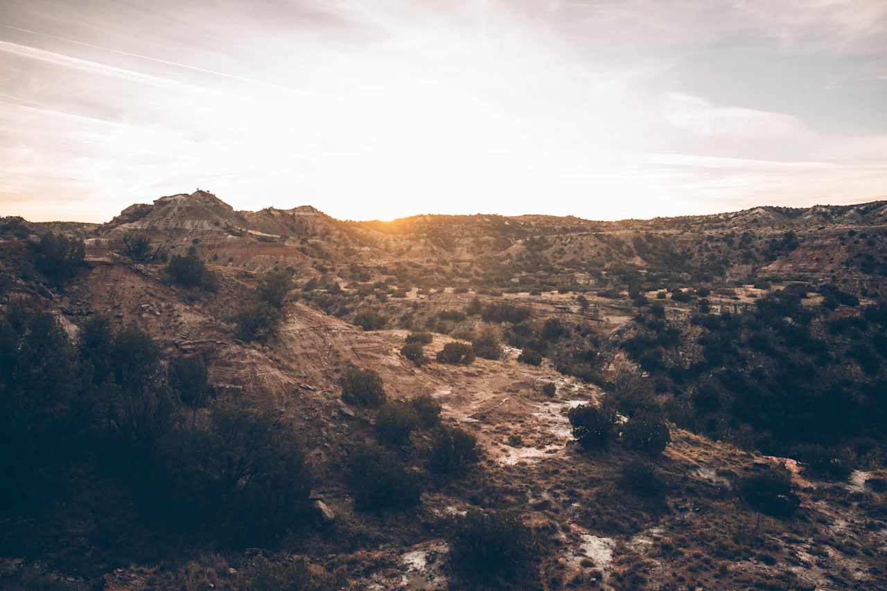 Sunset in the Canyon