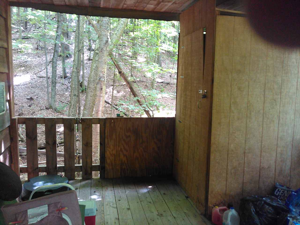 Composting toilet out house for extreme emergency use...private!