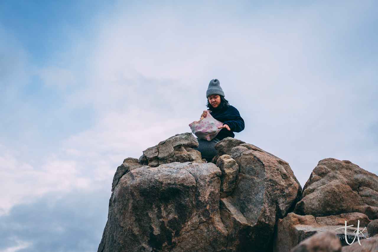 So many rocks to climb, great for climbers and explorers