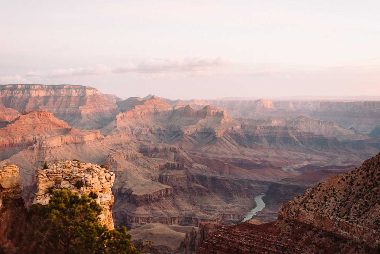 Sunrise in Moran Point