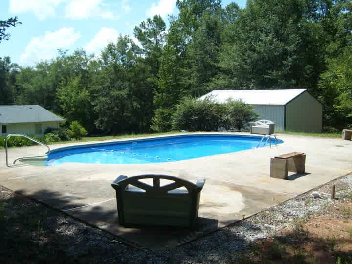 cool pool ready for a swim 