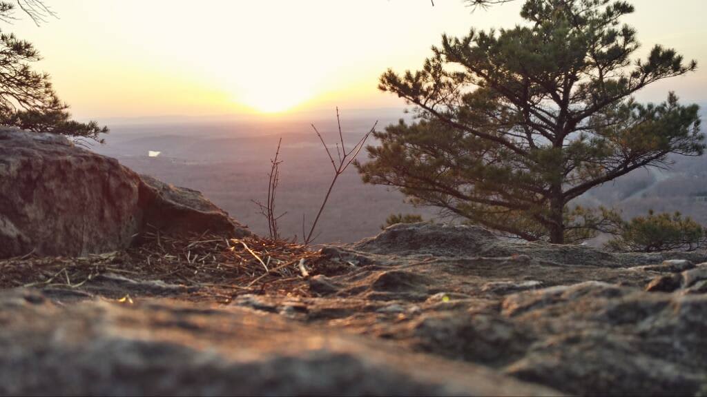 Great way to spend the evening overlooking the valley as the sun sets