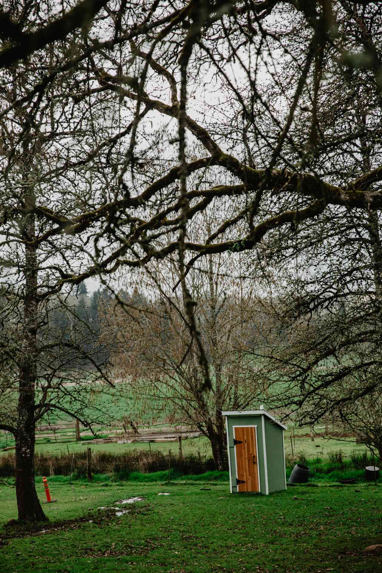 The outhouse