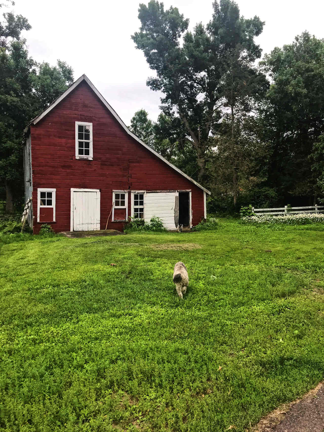 Beautiful older structures on the property 