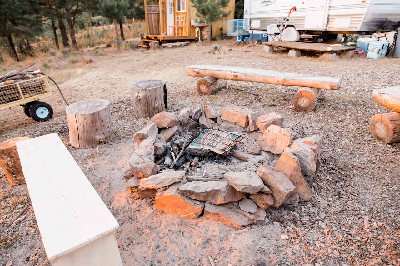 communal fire pit!