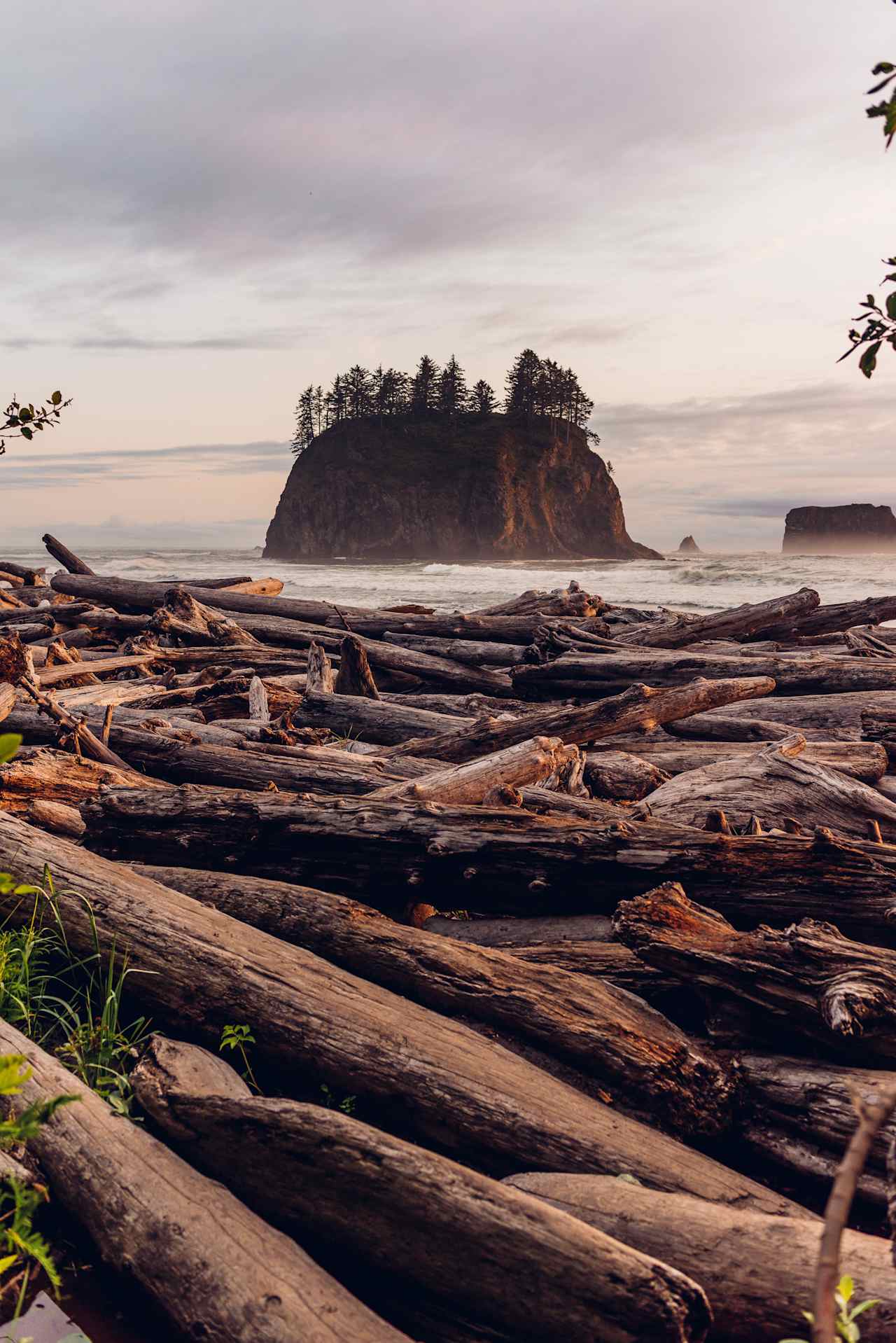 Second Beach. Shangri La Push is just a few minutes from this trailhead