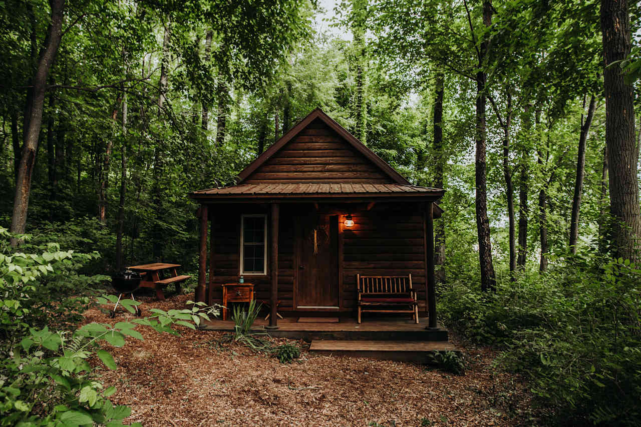 The cabin!